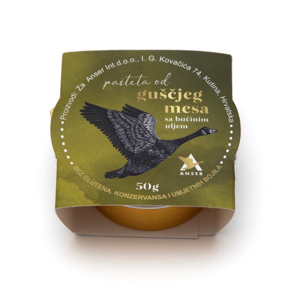 Pate od Guščjeg mesa s bučinim uljem 50g