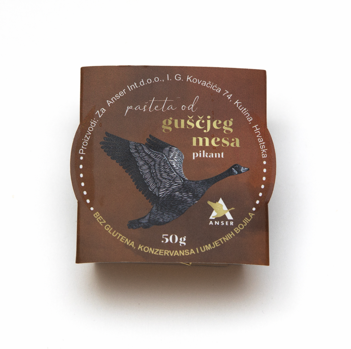 Pate od Guščjeg mesa pikant 50g