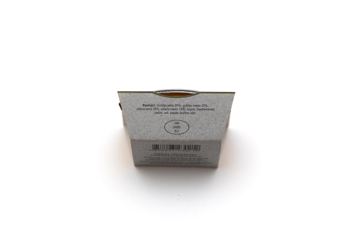 Pate od Guščje jetre 25% s bučinim uljem 50g