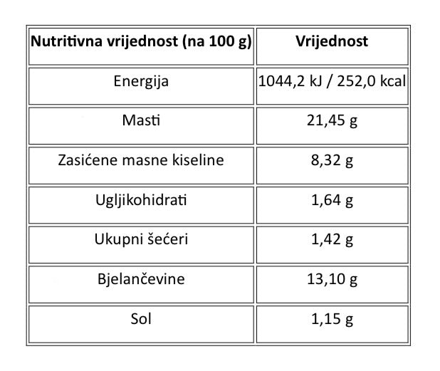 Pate od Guščje jetre 25% s bučinim uljem 50g