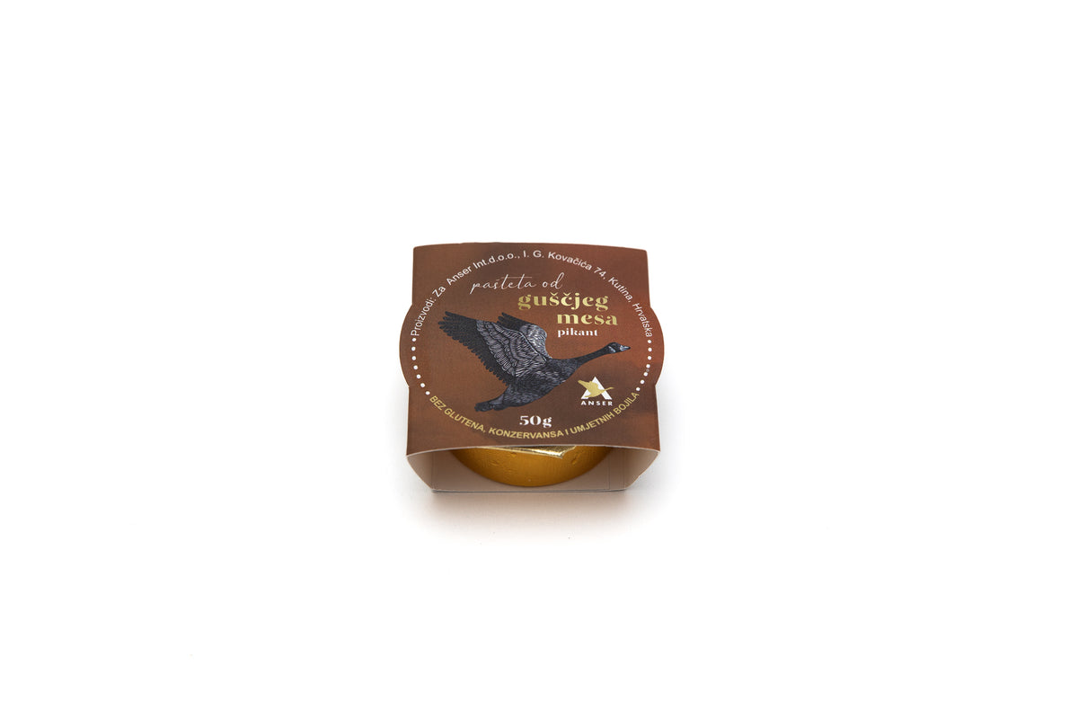 Pate od Guščjeg mesa pikant 50g